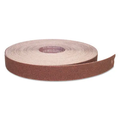 Carborundum Aluminum Oxide Resin Cloth Rolls, 1 in x 50 yd, P60 Grit, 05539510141