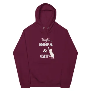 Cats & Sofa, sustainable hoodie