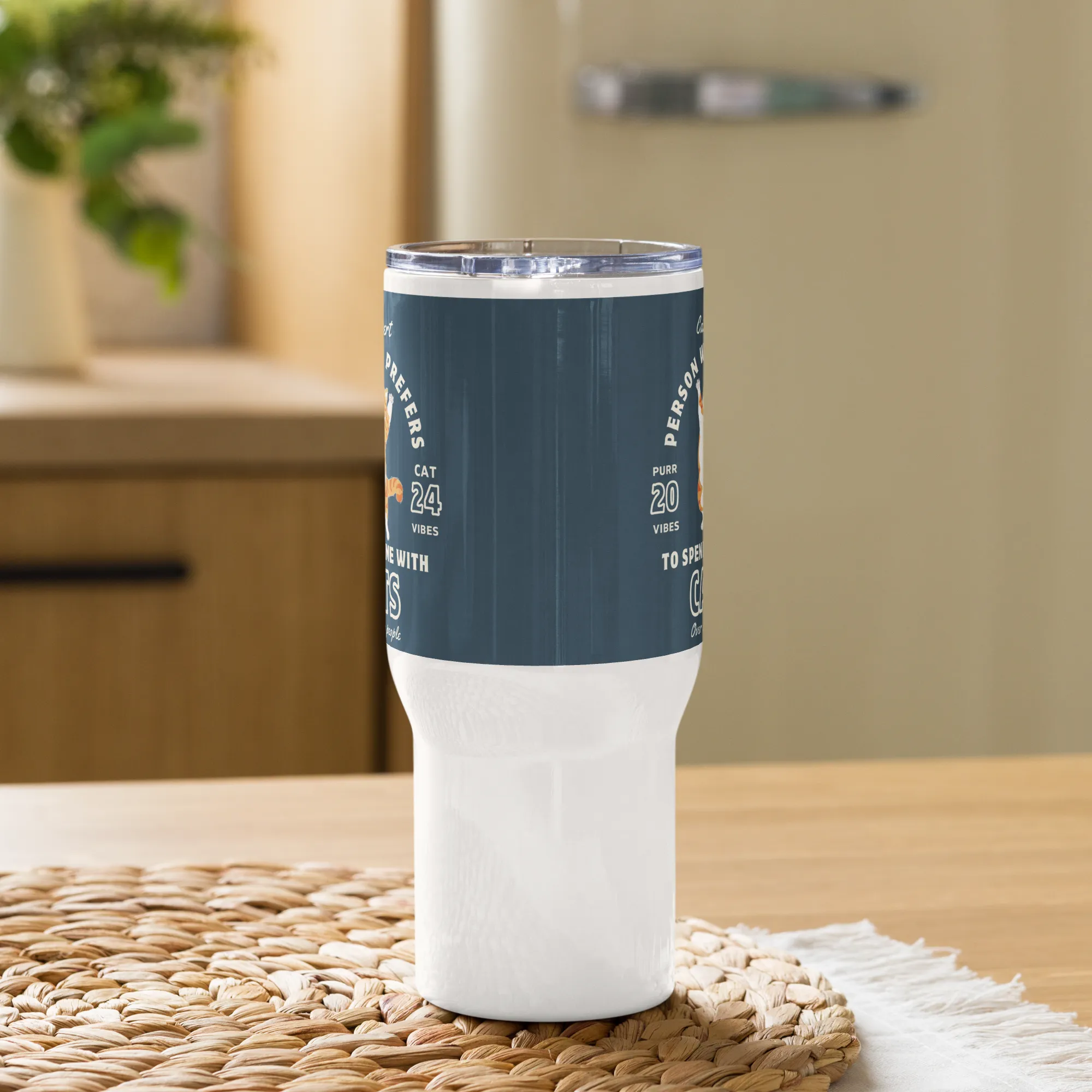 Cattrovert, Travel mug with handle