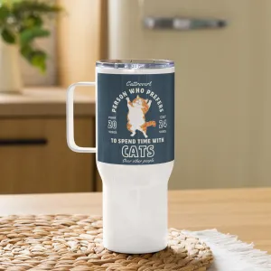 Cattrovert, Travel mug with handle