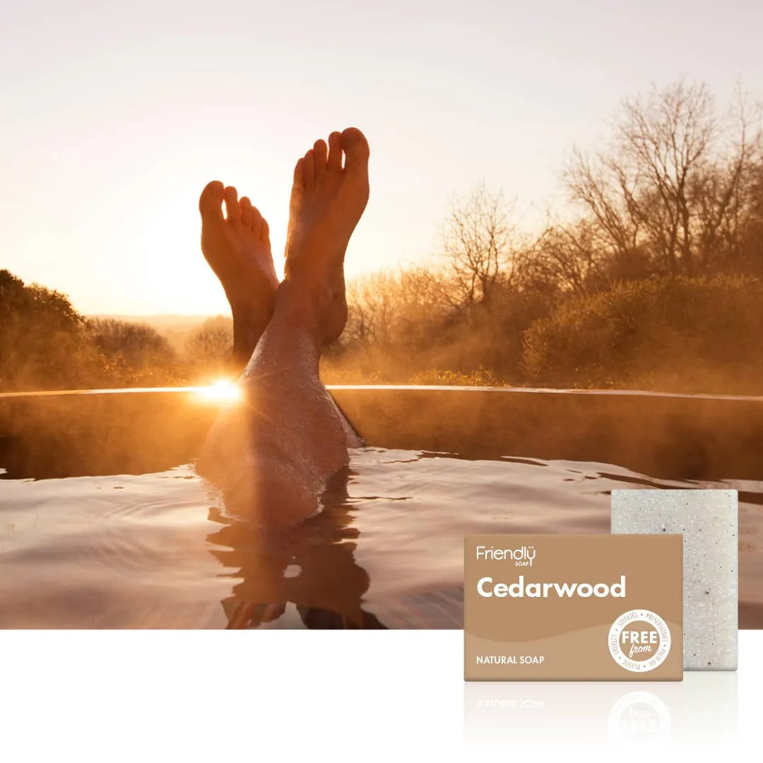 Cedarwood Eco Friendly Soap Bar -95g