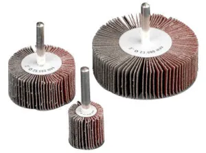 CGW Abrasives Flap Wheels, 2 1/2 in x 1/2 in, 80 Grit, 41016