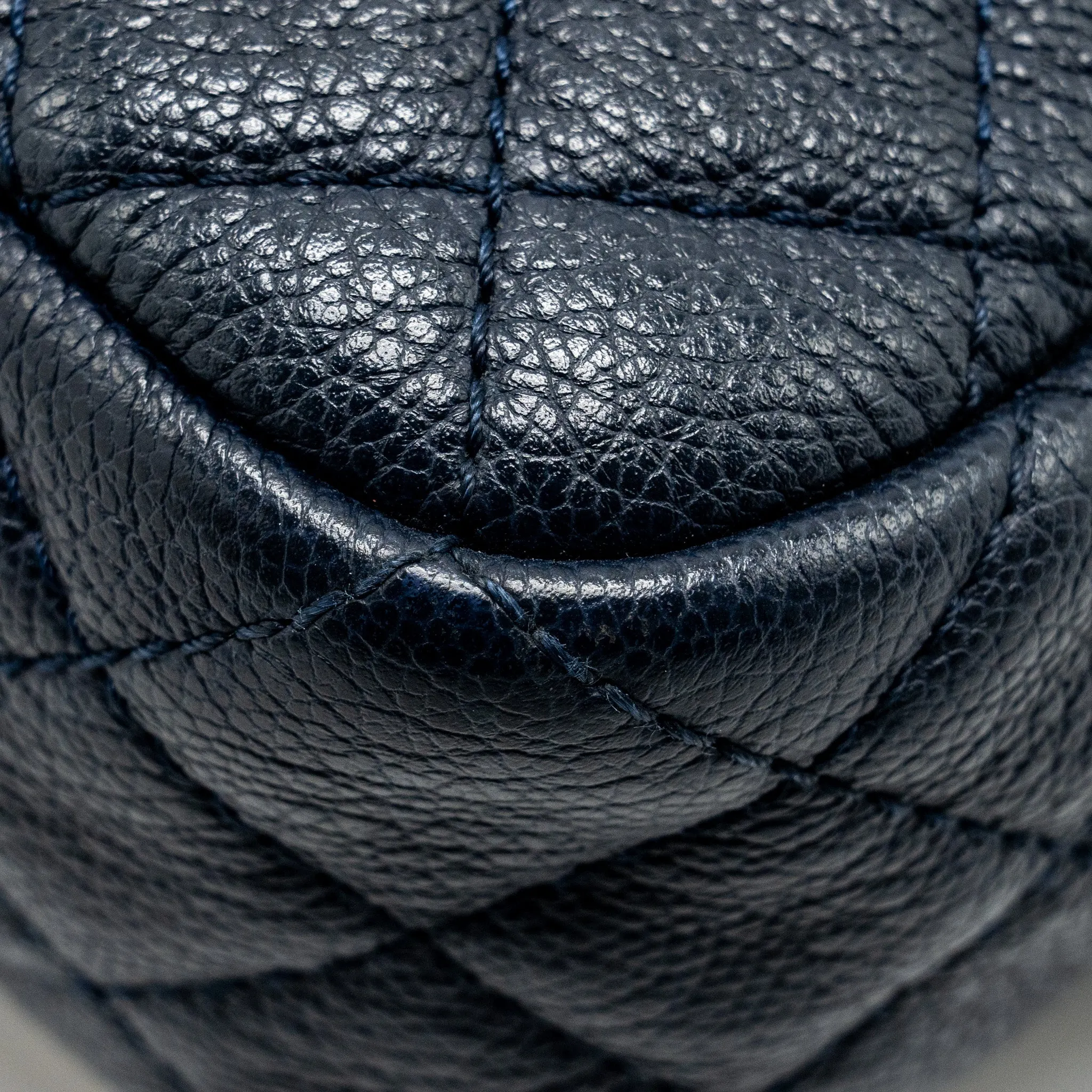 Chanel 18C CC Camera Bag Calfskin Navy GHW