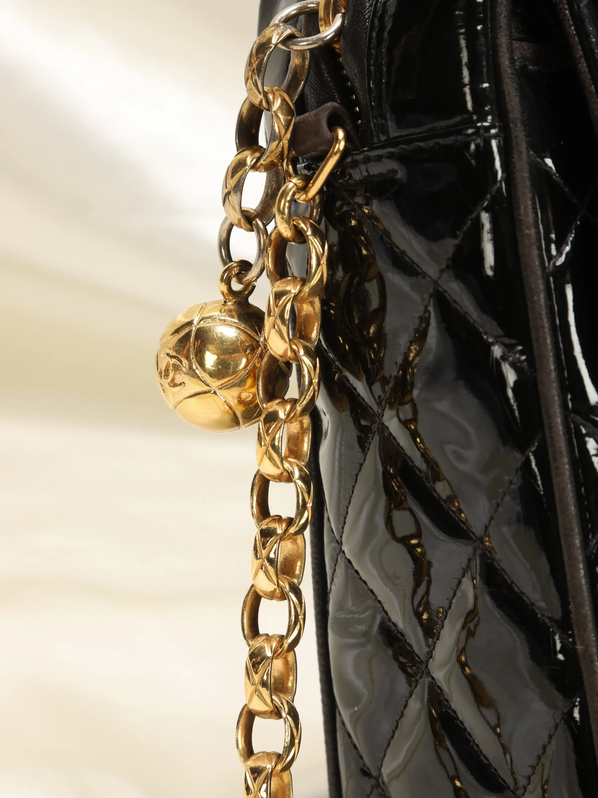 Chanel Patent Bijoux Camera Bag