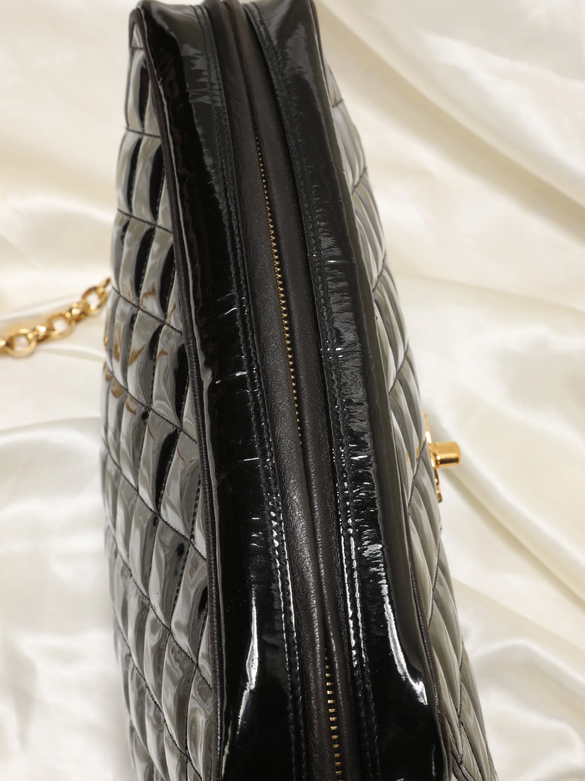 Chanel Patent Bijoux Camera Bag