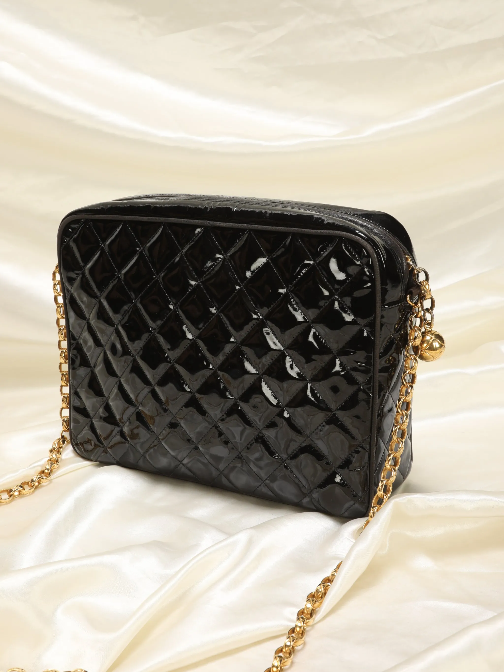 Chanel Patent Bijoux Camera Bag