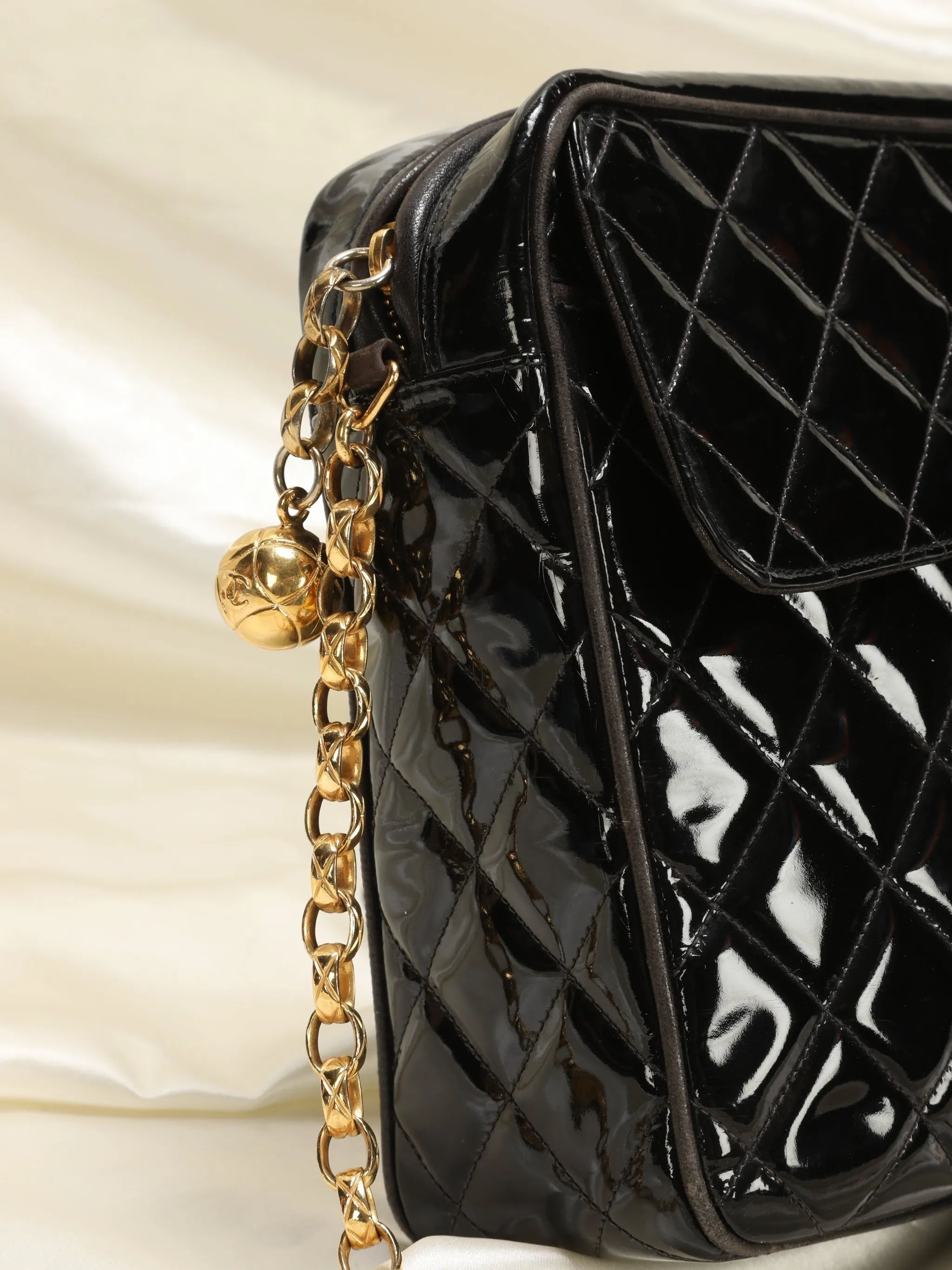 Chanel Patent Bijoux Camera Bag