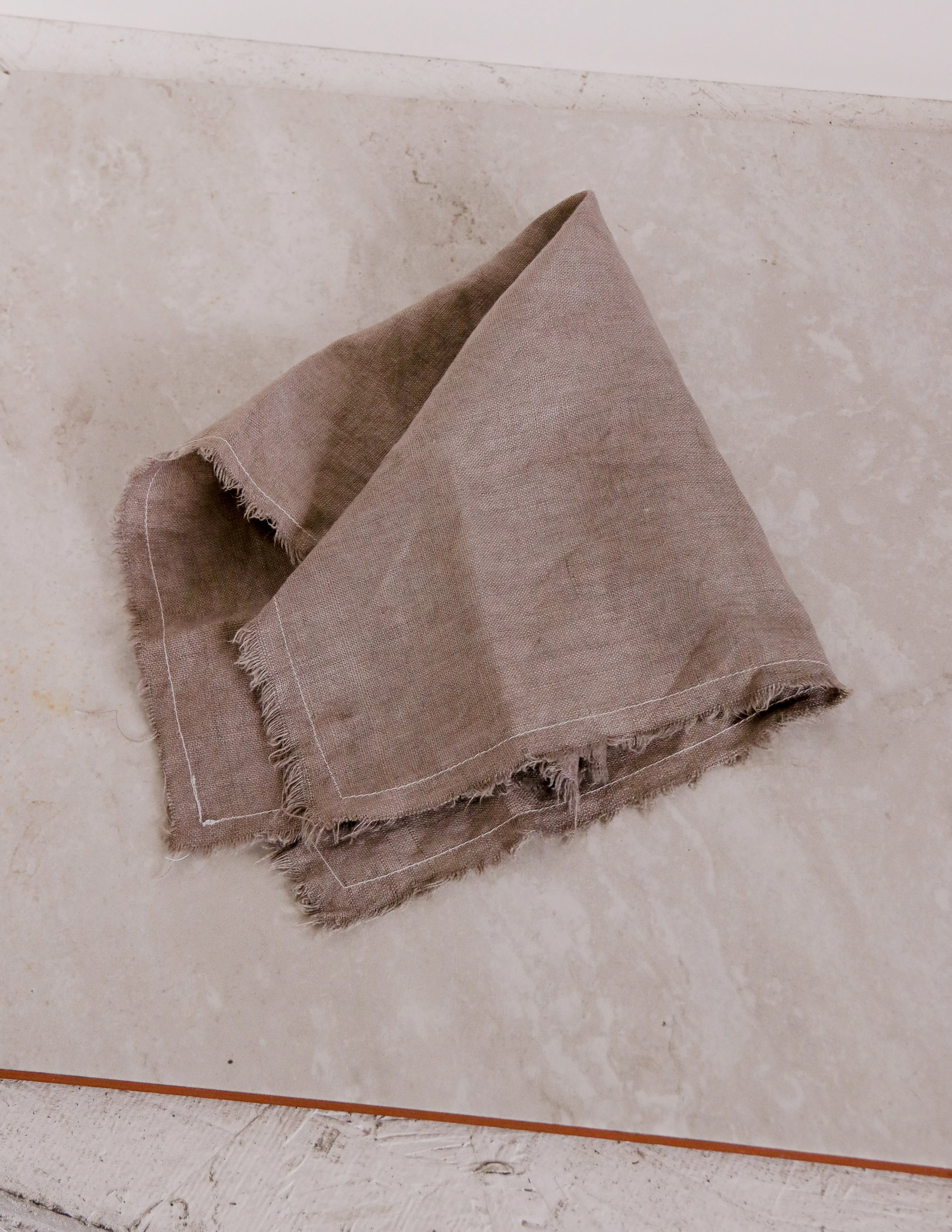 Charcoal Linen Napkin Set