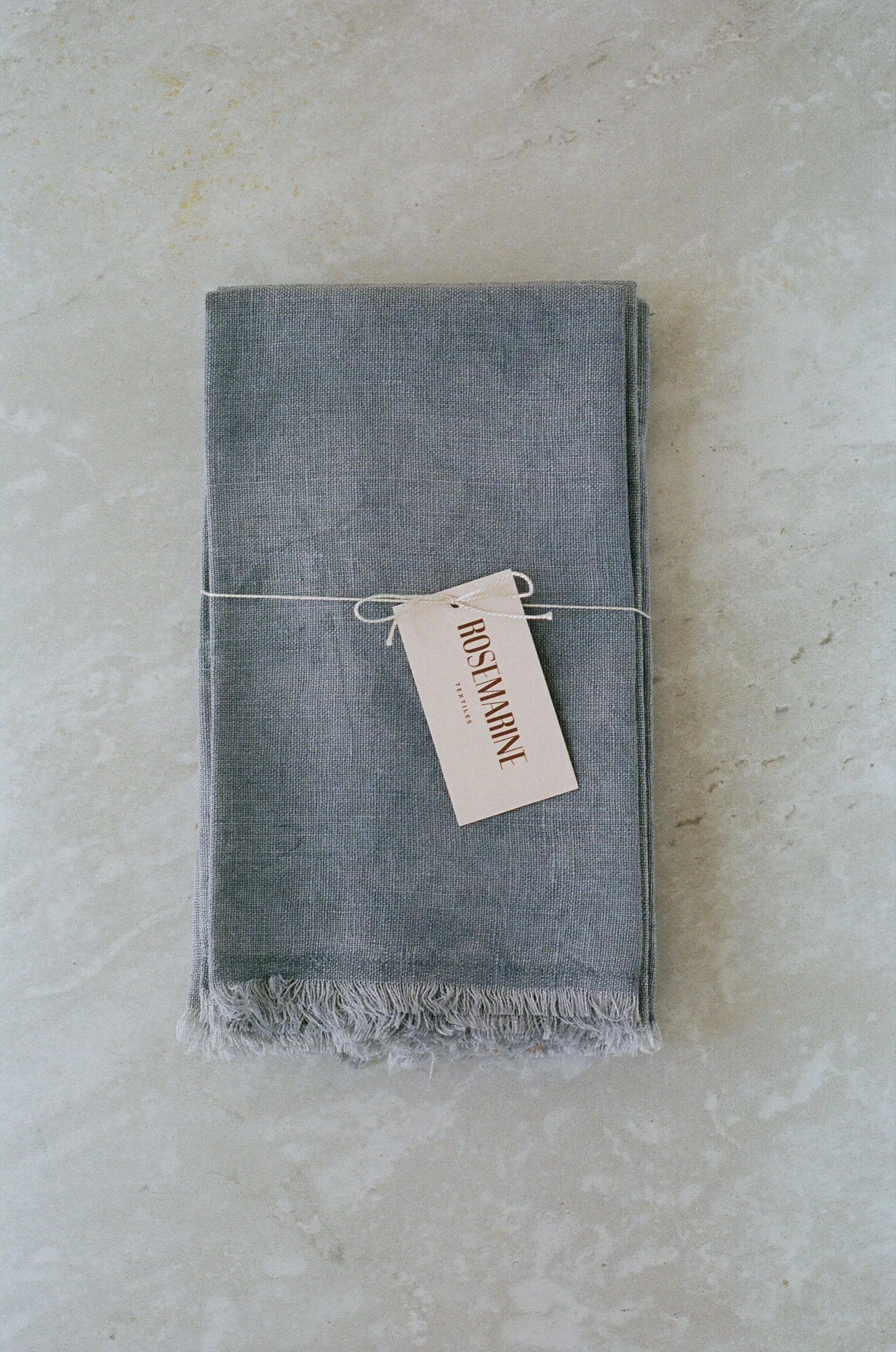 Charcoal Linen Napkin Set