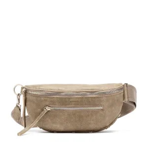 CHARLES CROSSBODY MED - Pewter/Brushed Silver