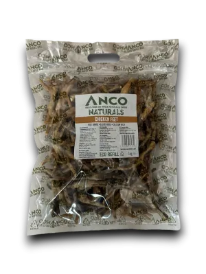 Chicken Feet 1kg Eco Bag - Anco