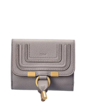 Chloé Marcie Leather French Wallet