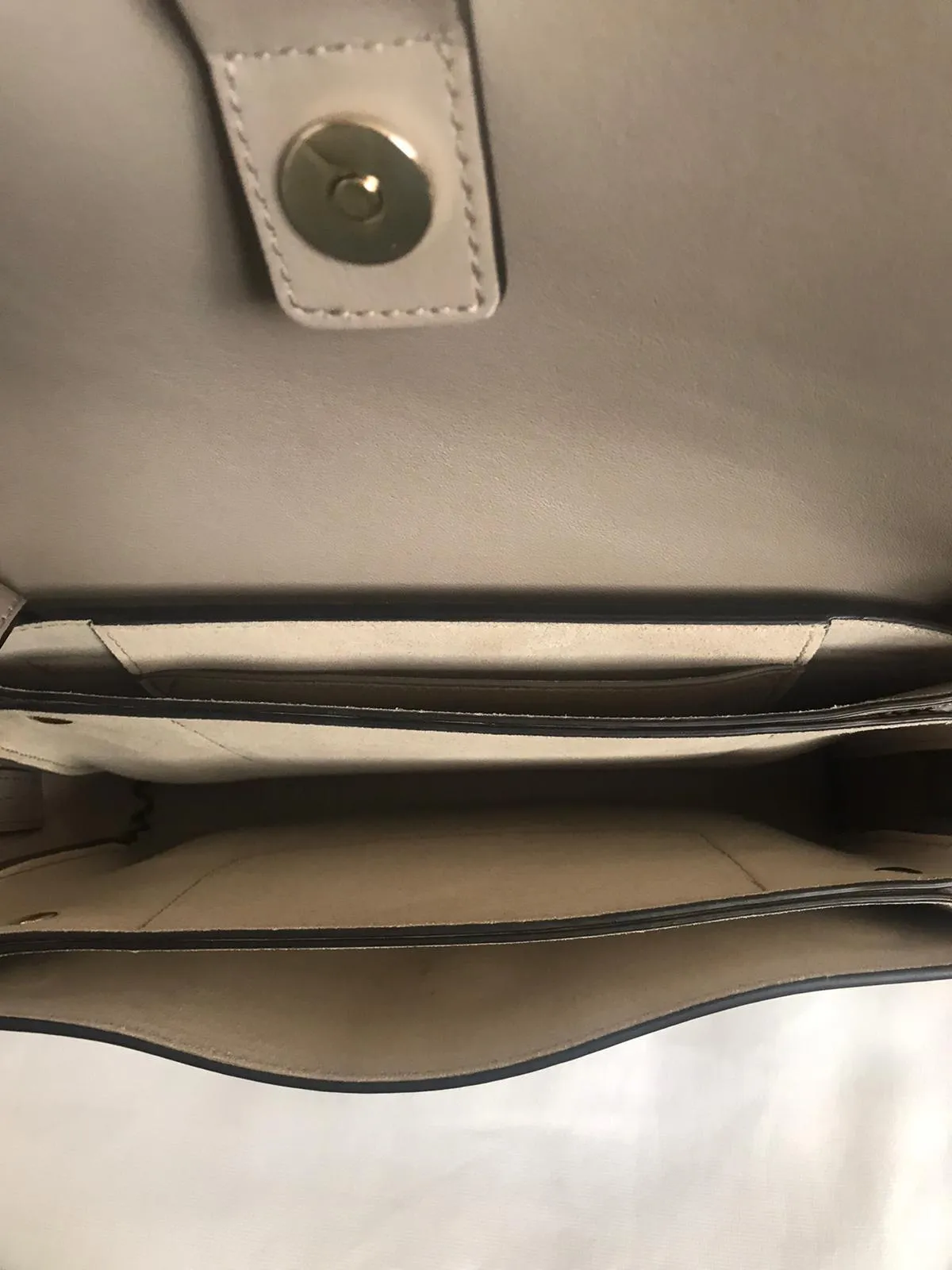 Chloe Faye Small Leather Suede Shoulder bag