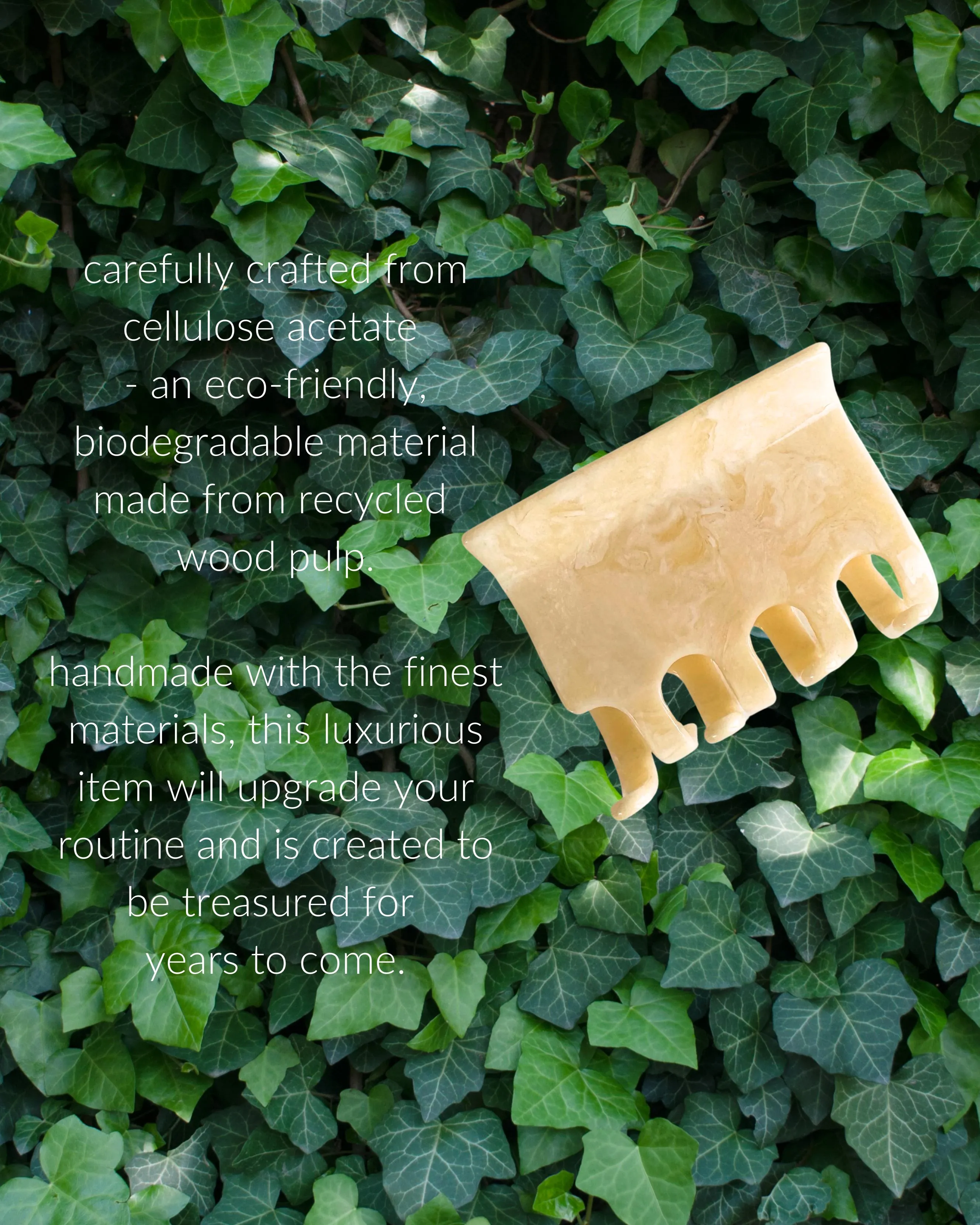 Chunky Claw Clip | Eco-Friendly Acetate