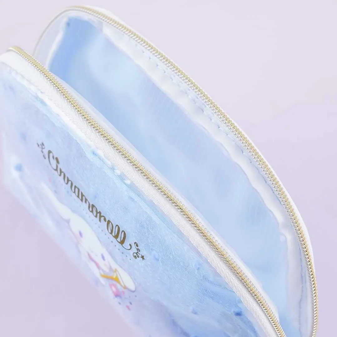 Cinnamoroll Magic Trumpet Shell-Shaped Cosmetic Pouch