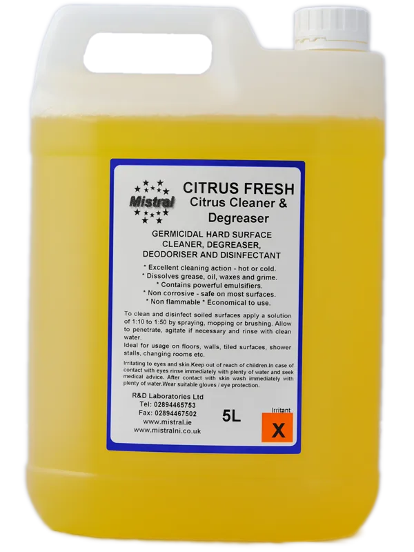 Citrus Fresh - Concentrated Orange Cleaner and Degreaser
