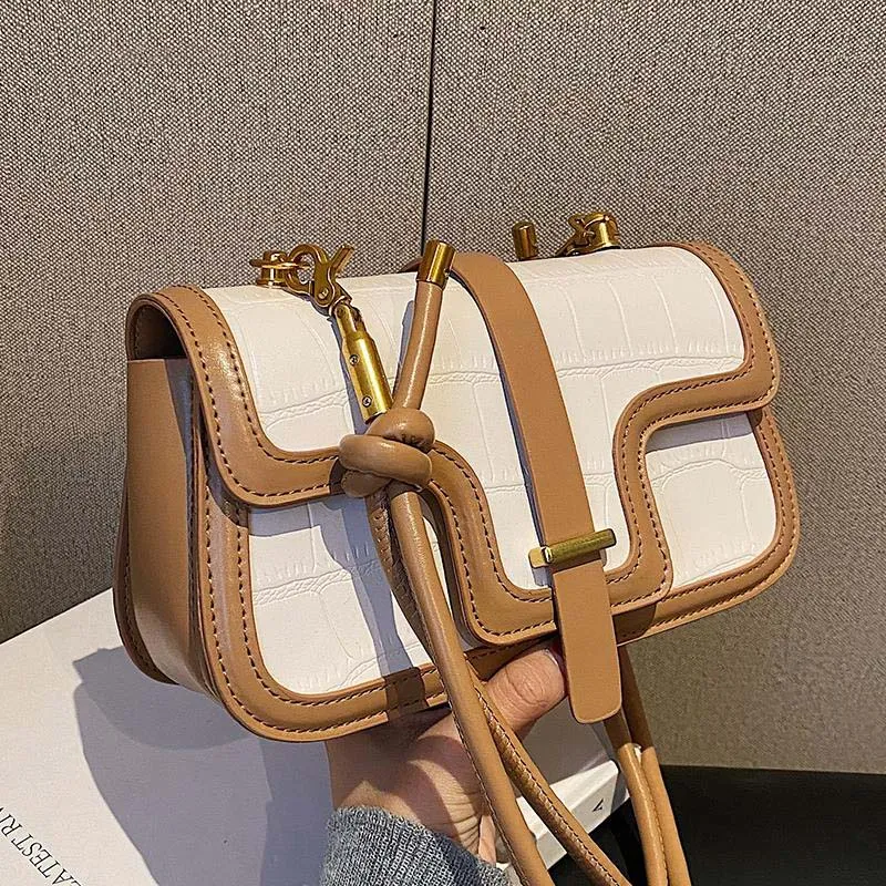 Classic Simple Pu Leather Crossbody Bag