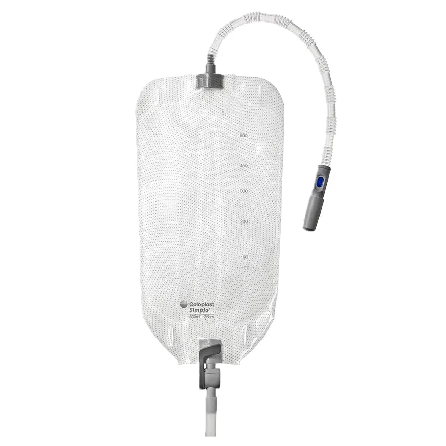 Coloplast Simpla Profile Long Tube Leg Bag 25cm (sterile) (Box 10)