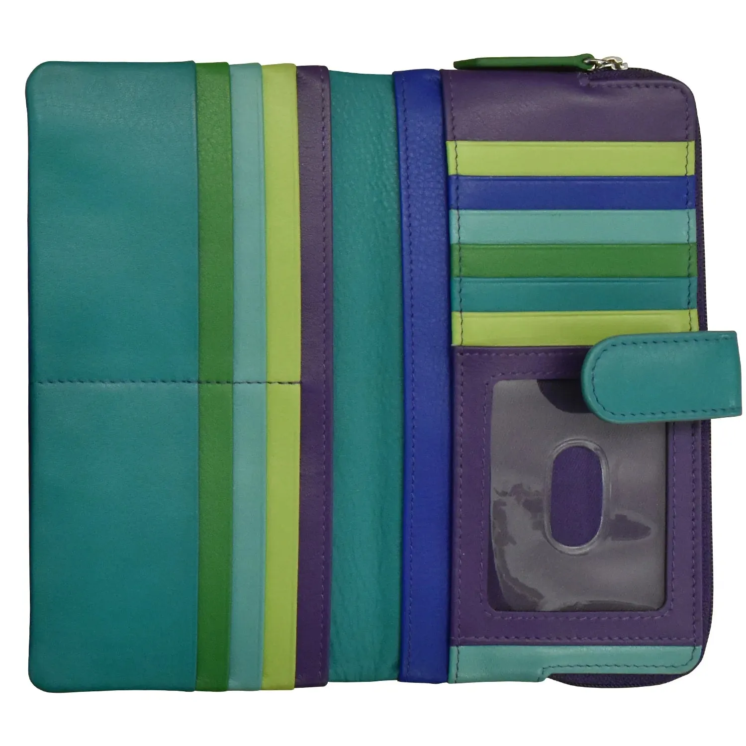 Cool Tropics-Smart Phone -Rfid Leather Wallet