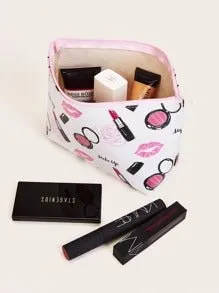 Cosmetic Print Makeup Bag