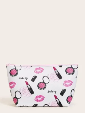 Cosmetic Print Makeup Bag