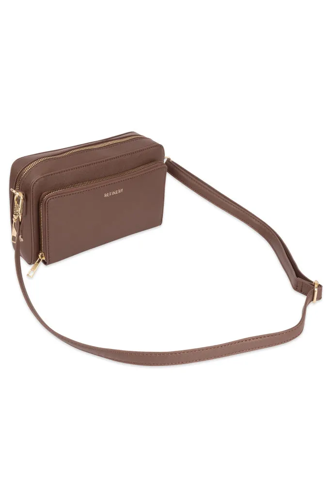 Crossbody Bag _ 153952 _ Chocolate
