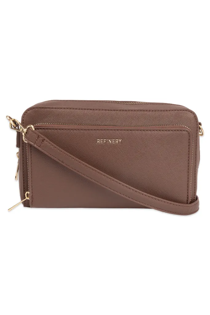 Crossbody Bag _ 153952 _ Chocolate
