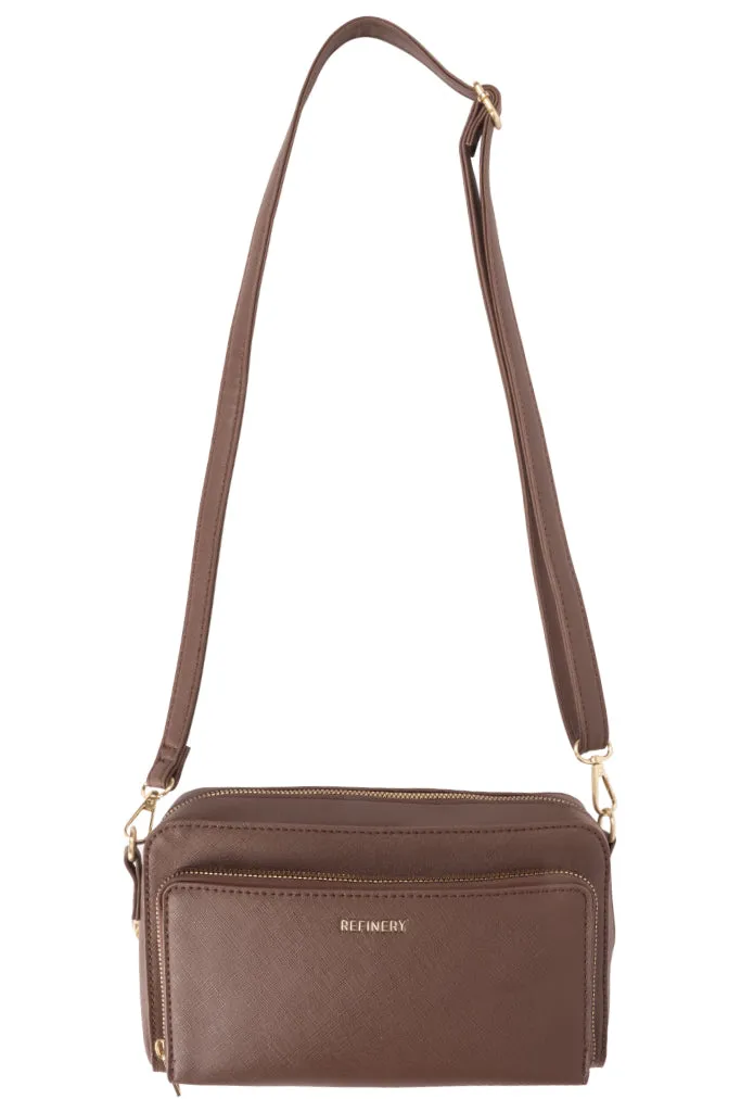 Crossbody Bag _ 153952 _ Chocolate