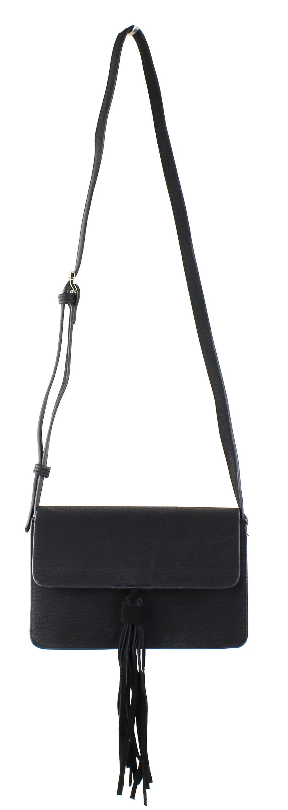 CROSSBODY BAG WITH SUEDE TASSEL