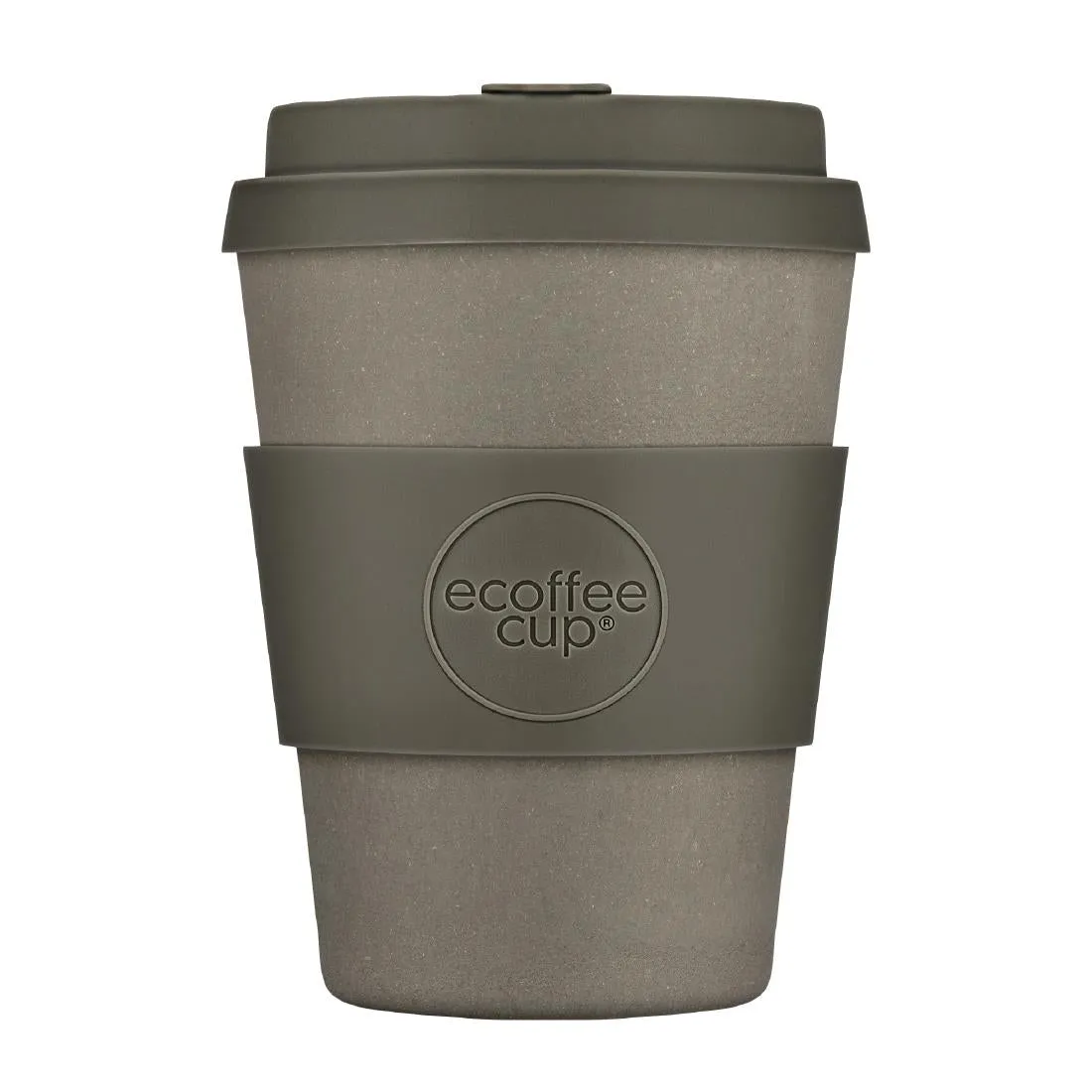 CU493 ecoffee cup Reusable Coffee Cup Molto Grigio Grey 12oz