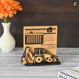 Customized Eco-Friendly JCB Calendar | Unique Calendar For Your Desk | Corporate Gift