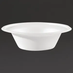 CW906 Fiesta Green Compostable Bagasse Bowls Round 10oz (Pack of 50)