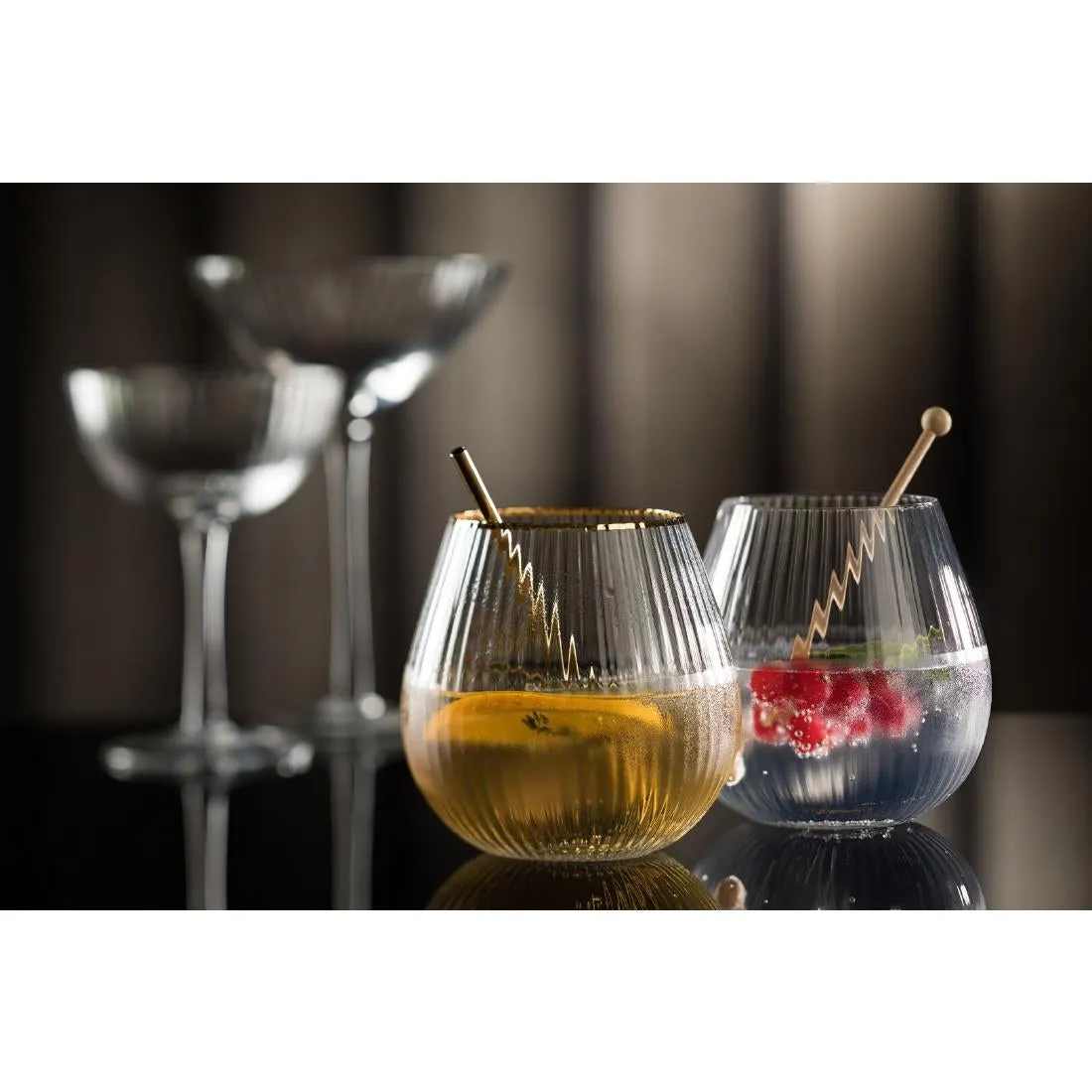 CZ043 Utopia Hayworth Stemless Gin Glasses 650ml (Pack of 6)