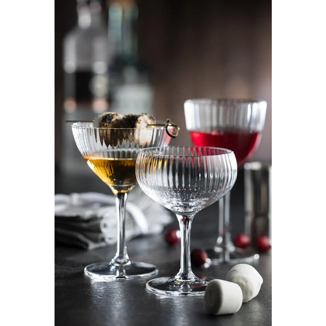 CZ045 Utopia Hayworth Nick and Nora Glasses 170ml (Pack of 6)