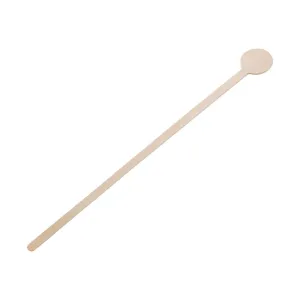 DB494 Fiesta Compostable Wooden Cocktail Stirrers 200mm (Pack of 100)