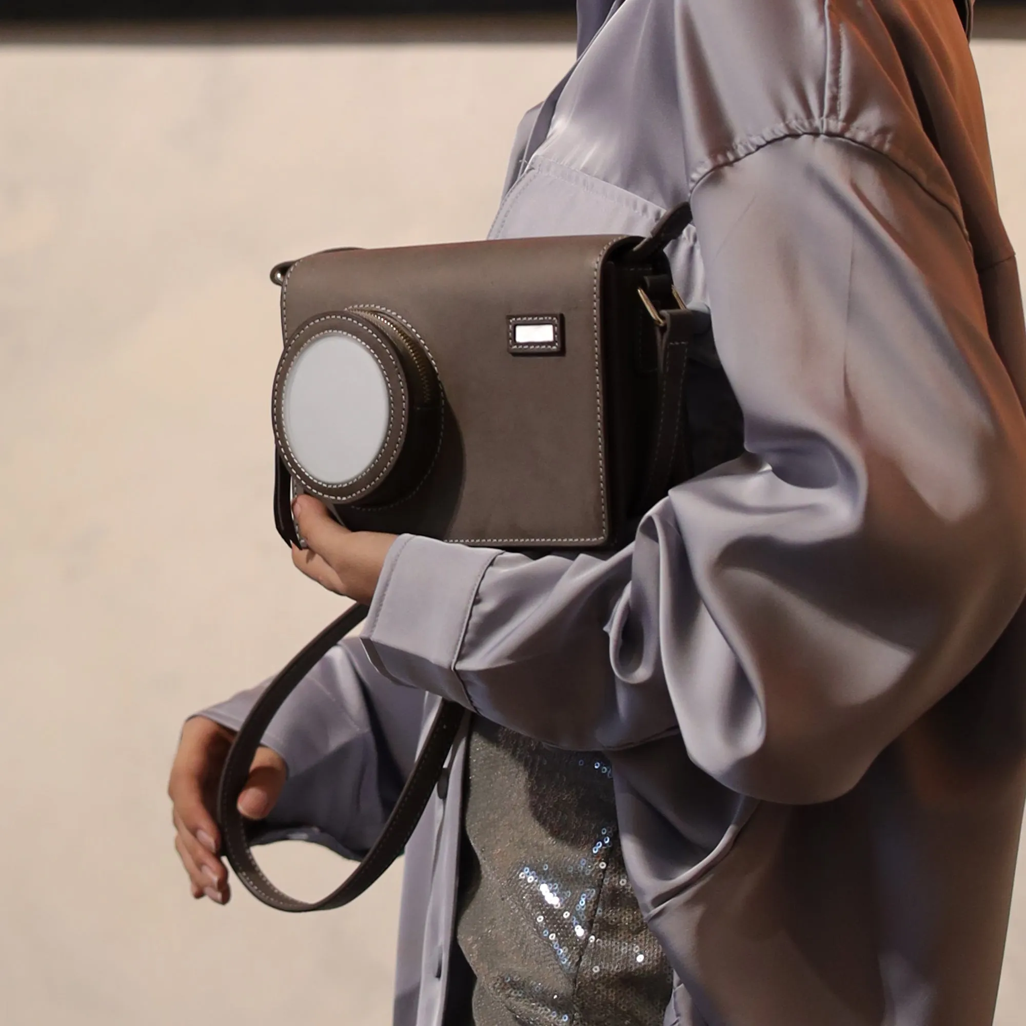 DIY Bag Kits - Original Design Niche Camera Crossbody One-shoulder Handbag