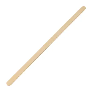 DK390 Fiesta Green Biodegradable Wooden Coffee Stirrers 190mm (Pack of 1000)