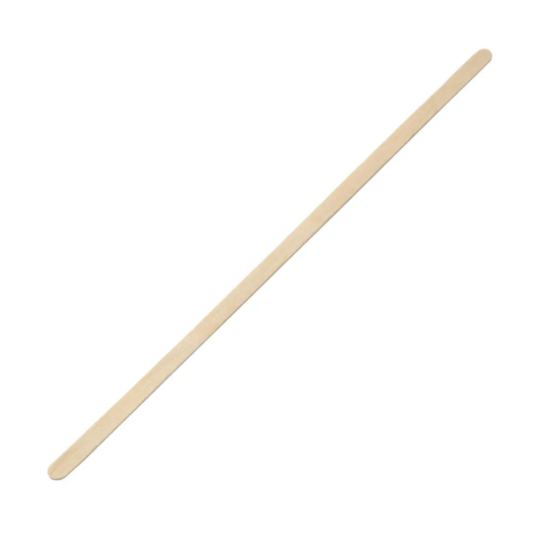 DK390 Fiesta Green Biodegradable Wooden Coffee Stirrers 190mm (Pack of 1000)