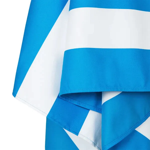 Dock & Bay Quick Dry Towel - Cabana - Bondi Bright Blue – 63" x 35"
