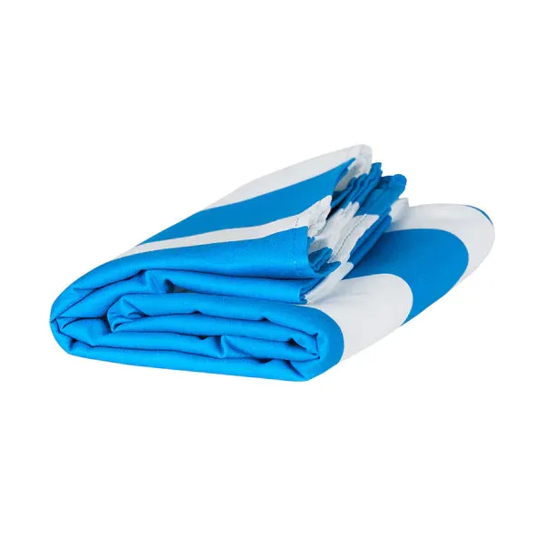 Dock & Bay Quick Dry Towel - Cabana - Bondi Bright Blue – 63" x 35"