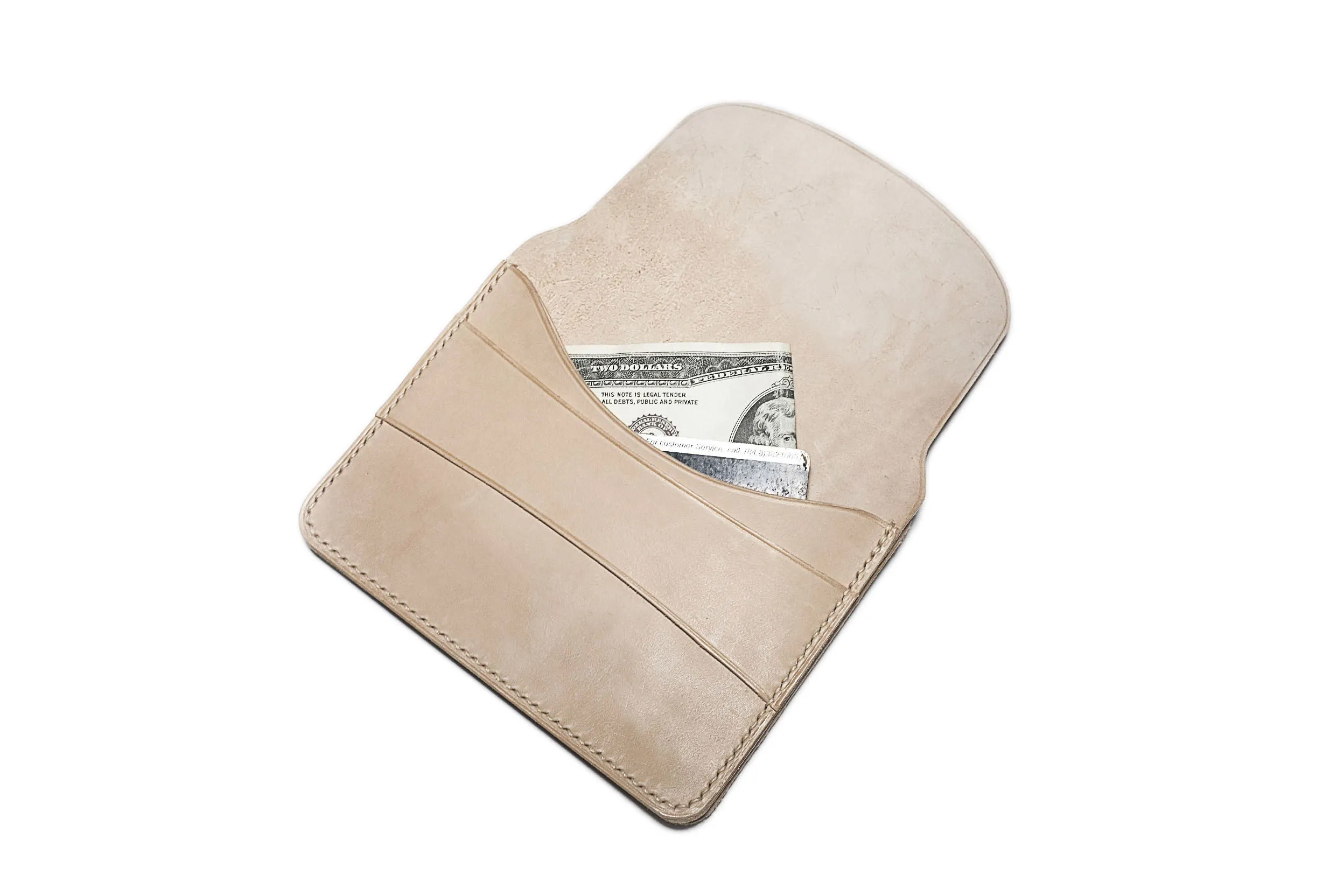 DOUBLE FLAP & SECRET POCKET WALLET - acrylic patterns   video tutorial