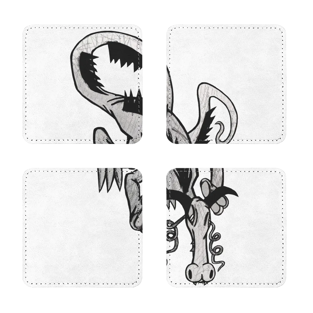 Dragon Sublimation Coasters Pack of Four