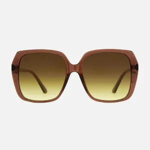Ebony - Gloss Brown Yellow Lens