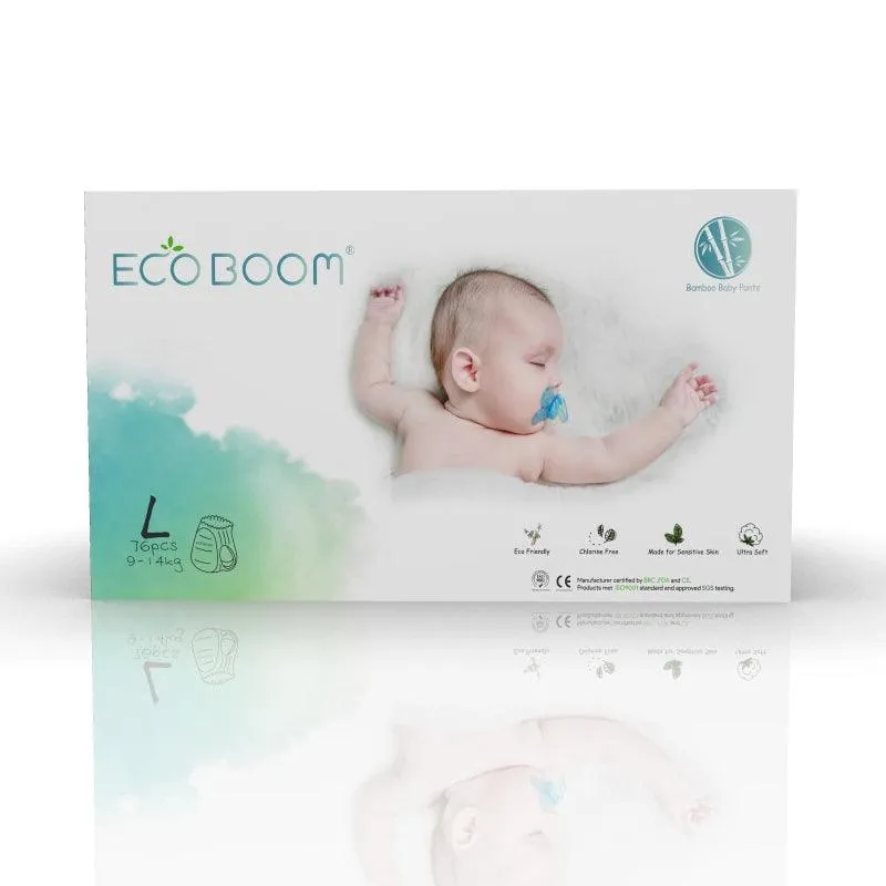 Eco Boom Biodegradable Bamboo Eco Friendly Disposable Pull Ups Diapers