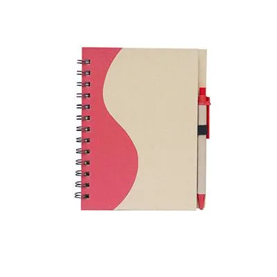 Eco Cover Notepad with Pen