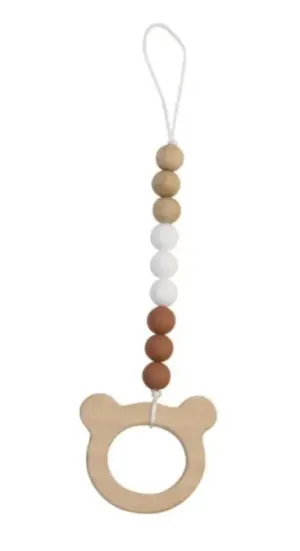 Eco Friendly Bear Pacifier Holder