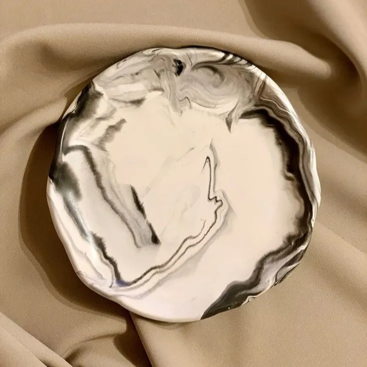 Eco-Friendly Coffee Table Round Tray