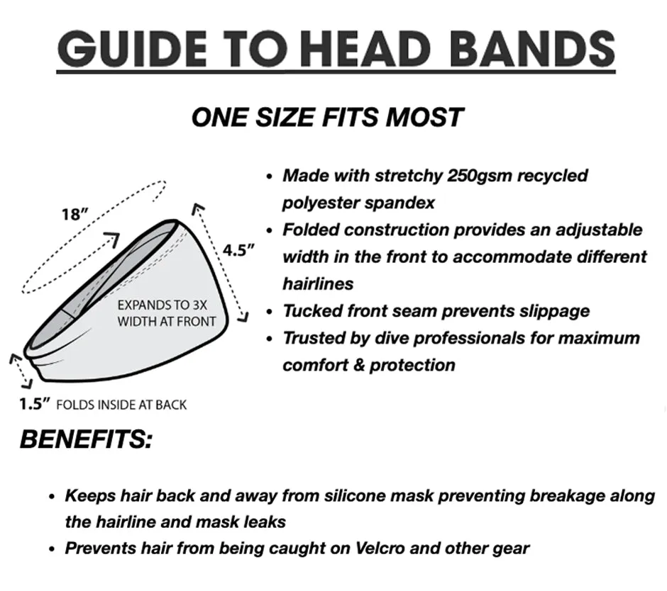 Eco-friendly Cosmic Whale Scuba Headband