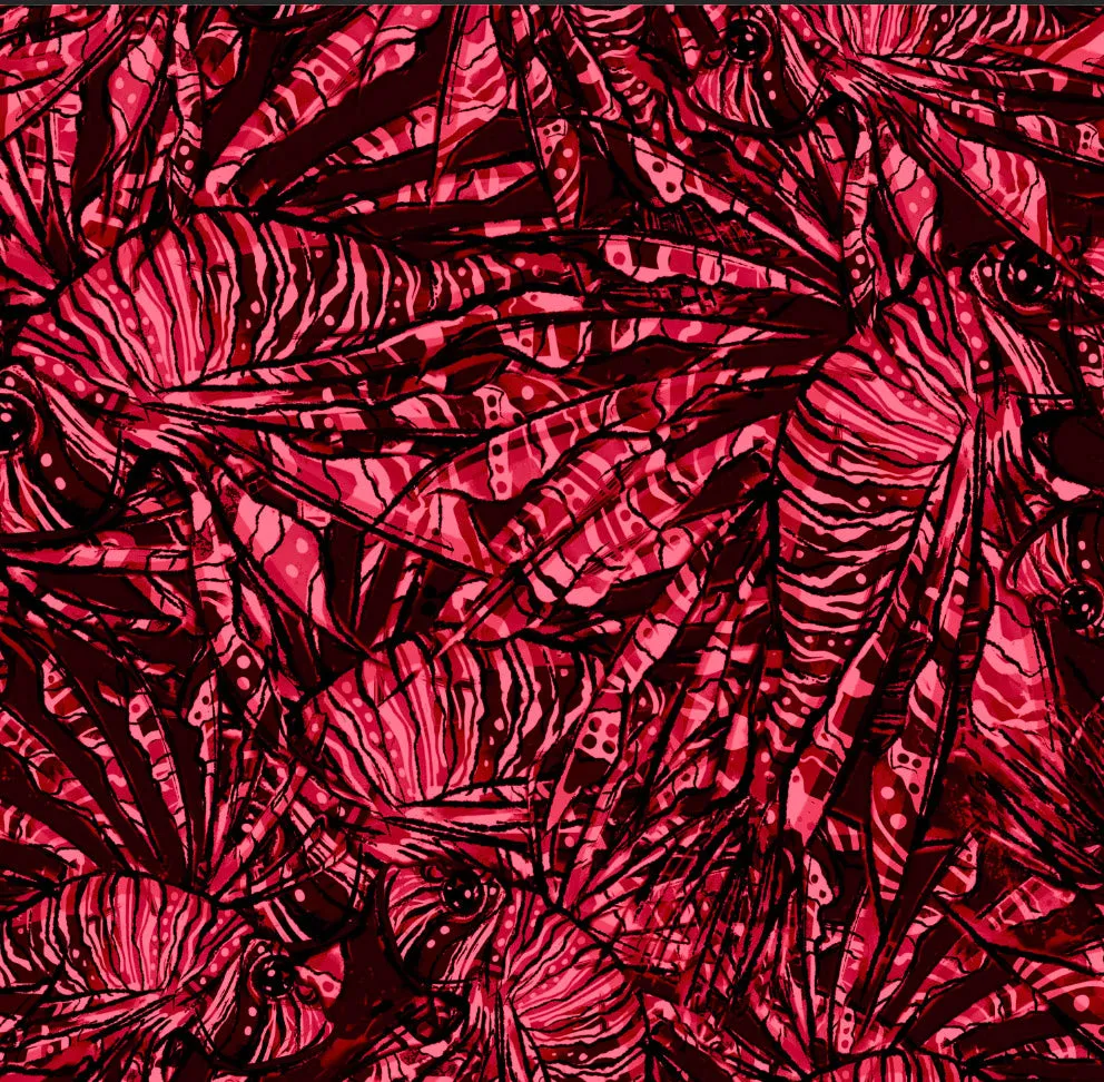 Eco-friendly Lionfish Invasion Scuba Headband