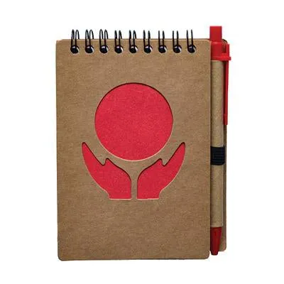 Eco Mini Notepad with Pen